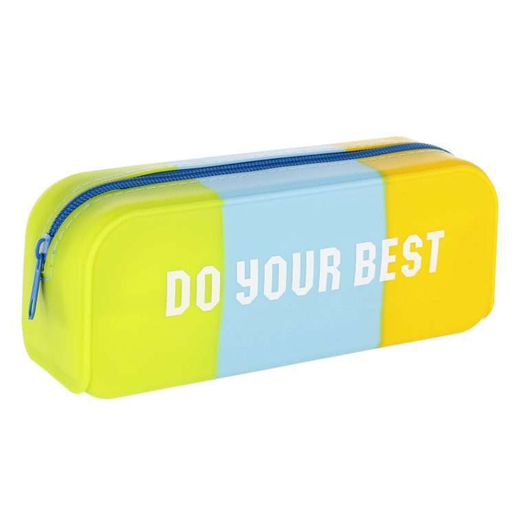 Portofol për mjete shkollore me mbishkrimin “Do your best”