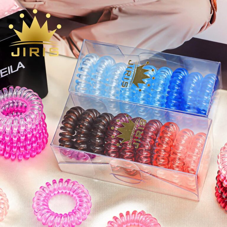 Set me 5 mini llastiqe në formë spirale për flokët thumbnail 2