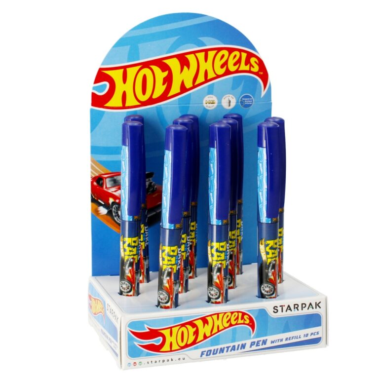 Stilograf për fëmijë me dizajn personazhin Hot Wheels thumbnail 2