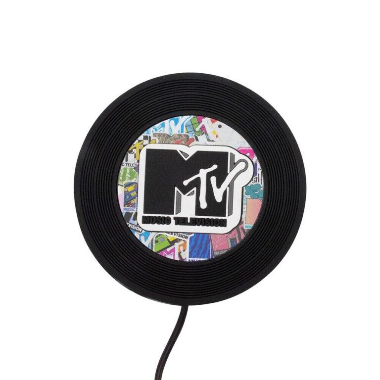 Pajisje elektronike për të ngrohur filxhanin në formë vinyl dhe dizajn të MTV thumbnail 3