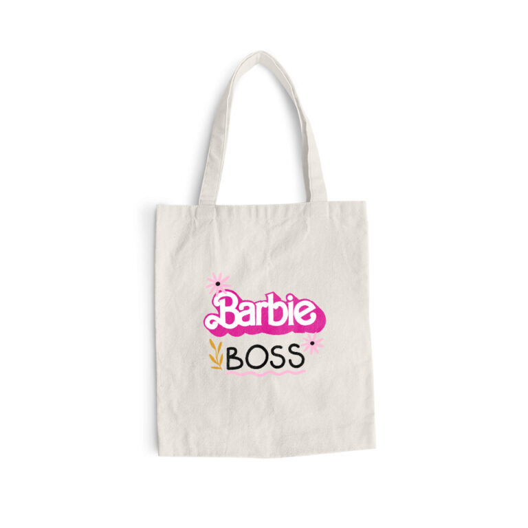 Çantë me logo Barbie Boss