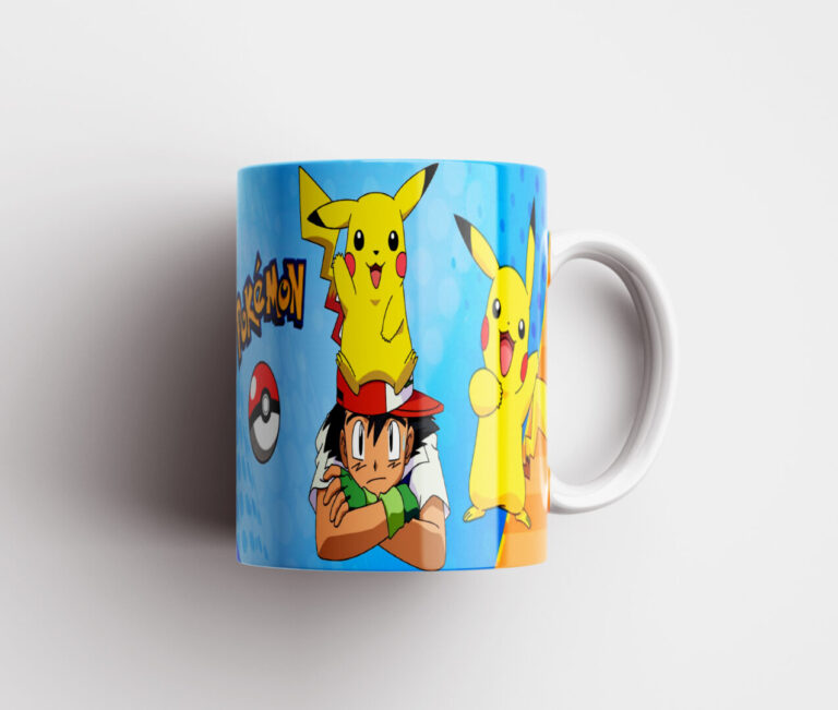 Filxhan me dizajn personazhin Pokémon