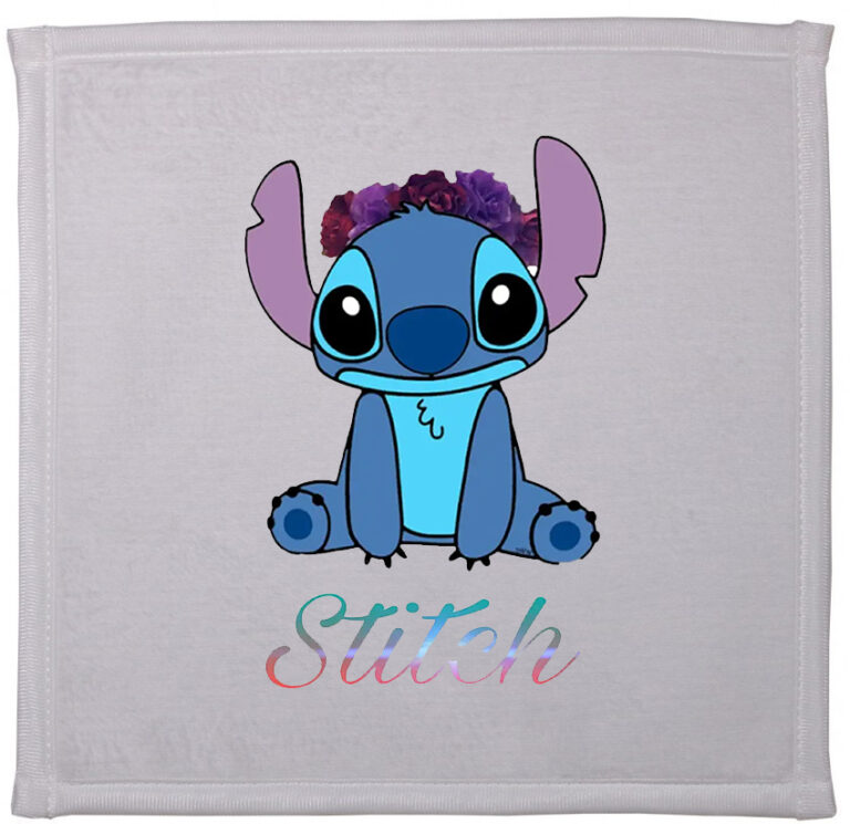 Peshqir me dizajn personazhin Stitch