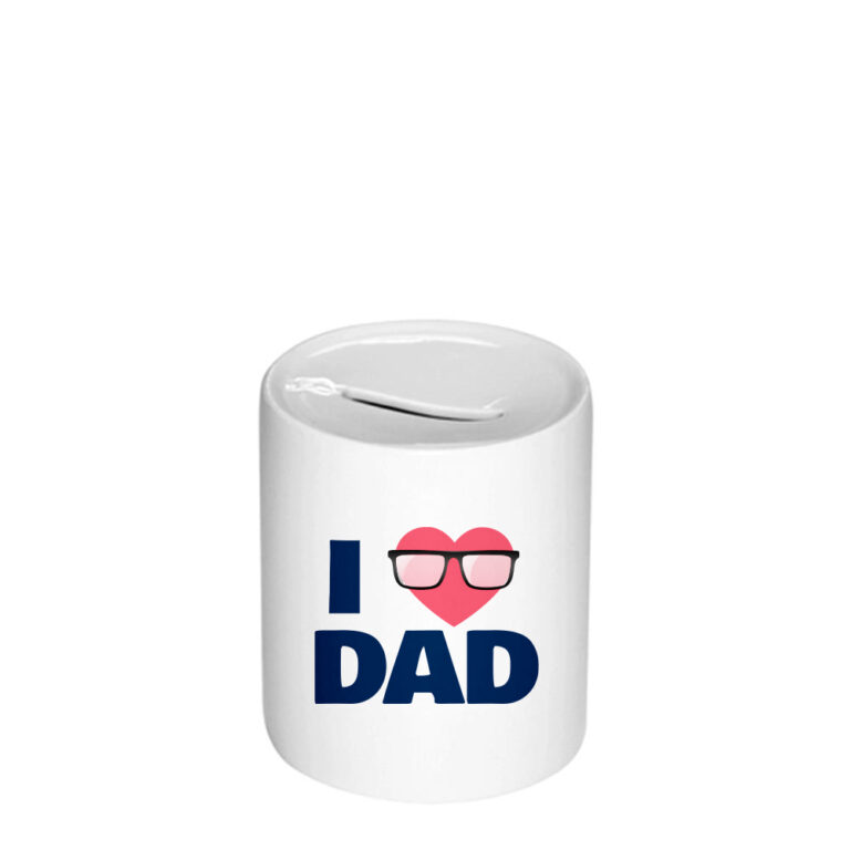 Arkë kursimi me mbishkrimin “I love you Dad”