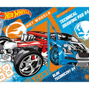 Fletore vizatimi me dizajn Hot Wheels - Image 1