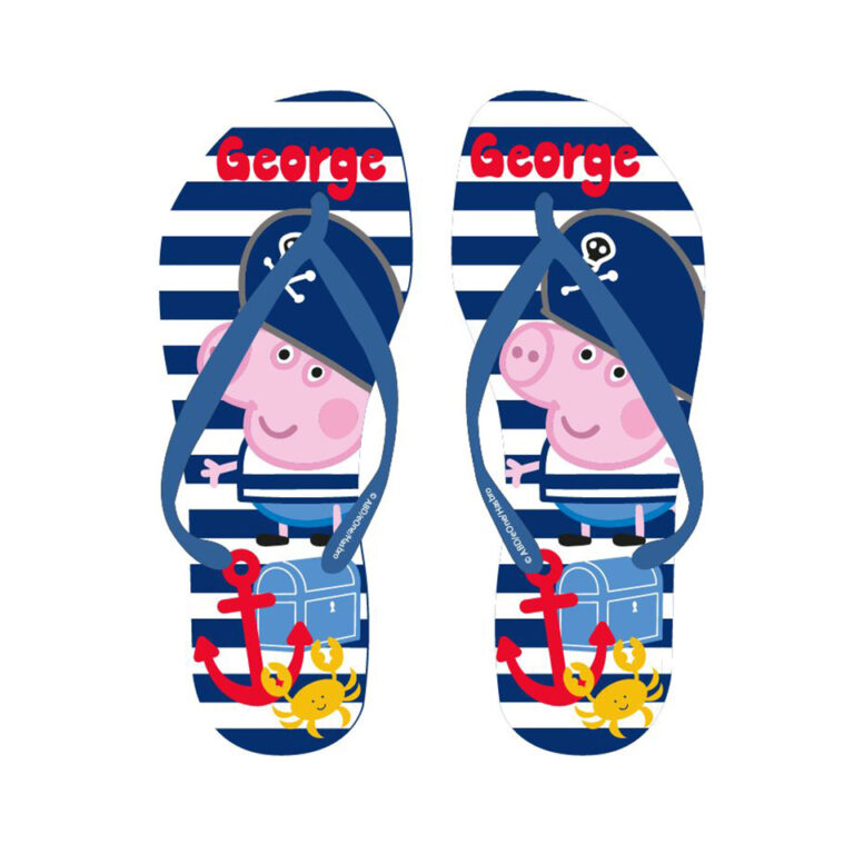 Shapka me gisht për djem me personazhin George Pig