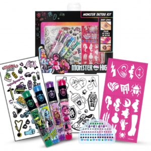 Set me tatuazhe për fëmijë me dizajn Monster High - Image 1