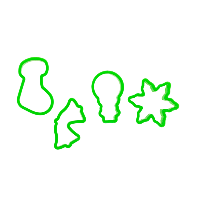 Plastelinë në forma Krishtlindjesh thumbnail 3
