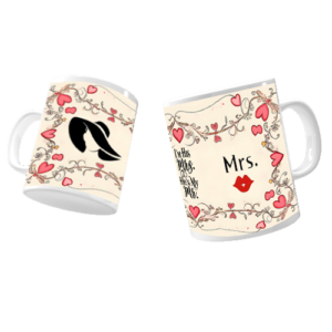 Filxhan me shprehje "I'm His Mrs. & He's My Mr." - Image 1