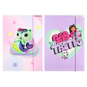 Dosje gabtastic me dizajn mermaid dhe personazh të katerushit - Image 1