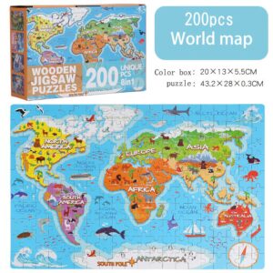 Puzzle me hartën e botës - Image 1