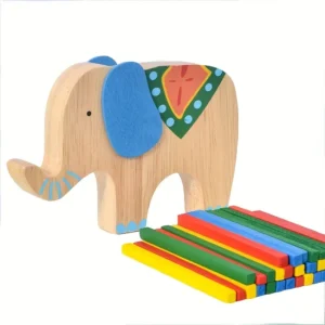 Puzzle druri me elefant - Image 3