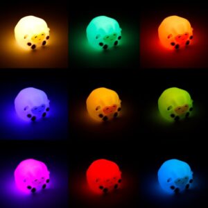 Dritë nate LED me ndryshim ngjyre në dizajn dele - Image 2