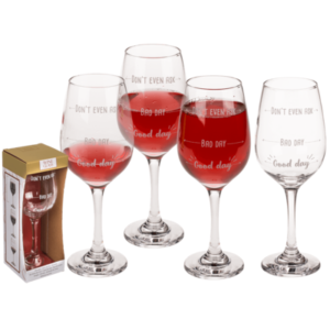 Wine Glass me mbishkrim argëtues - Image 1