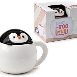 Filxhan Qeramik me Kapak në Formë Pinguini - Image 2