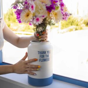 Vazo lulesh "Thank you for the flowers" - Image 3