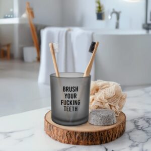 Mbajtëse Furçash Dhëmbësh "Brush Your Fucking Teeth" - Image 2