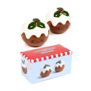 Set Qeramike Kripë dhe Piper me dizajn Christmas - Image 2